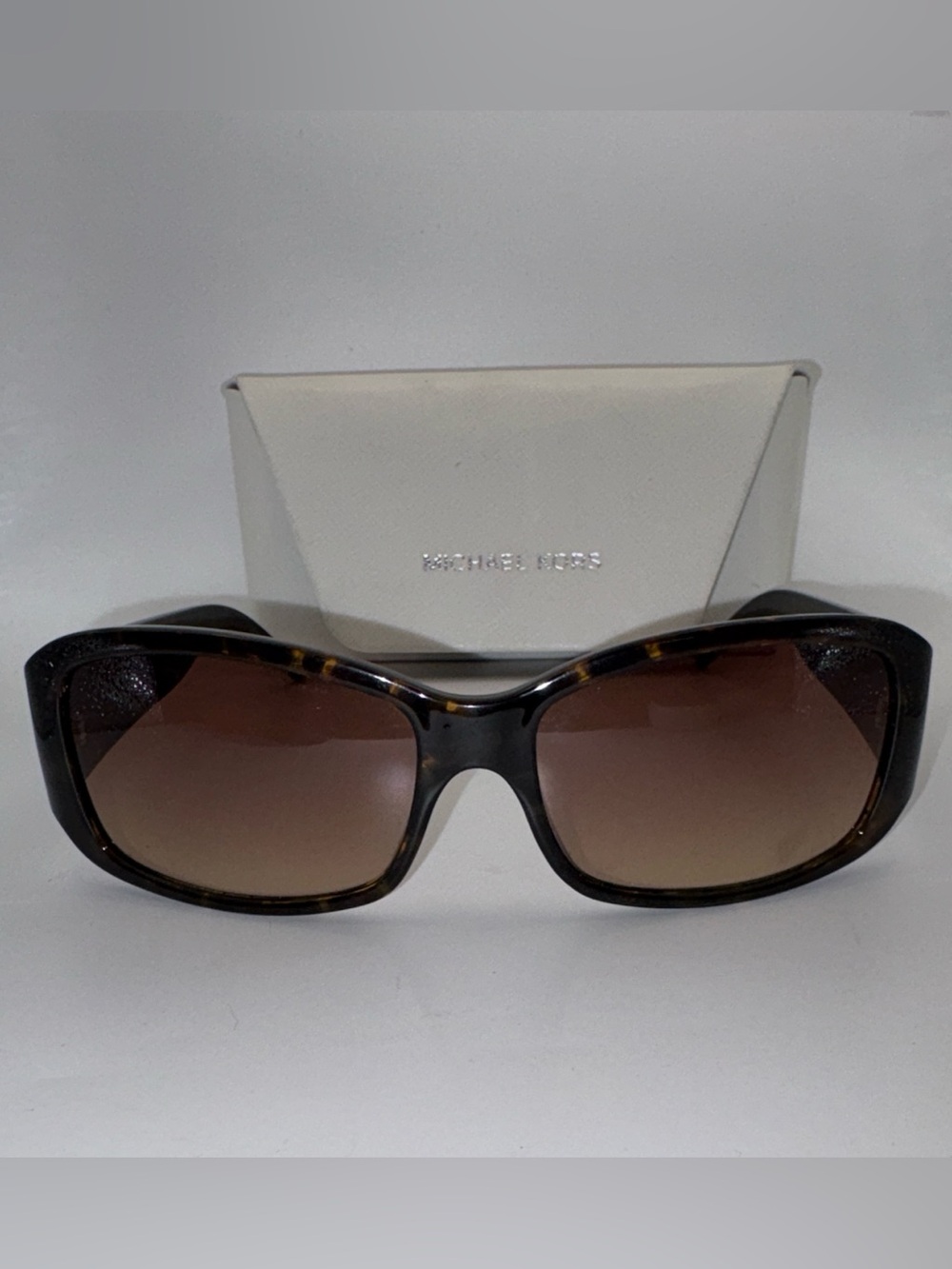 Michael Kors Tortoiseshell Frame Sunglasses  with case 2718S